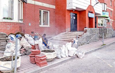 Ремонт входных групп и пандусов